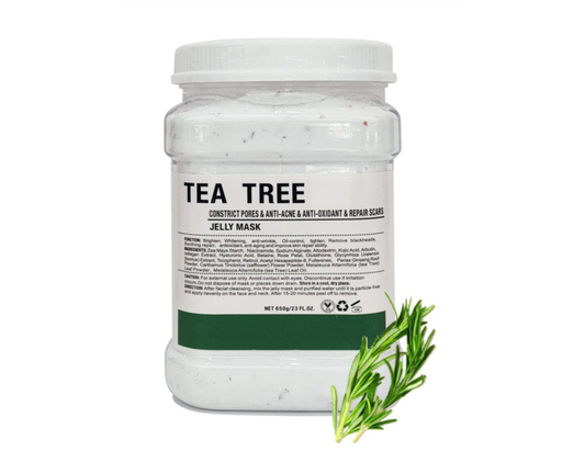 Hydro Jelly Mask 650g | Tea tree | Anti Oxydant, Purifiant & Fraîcheur