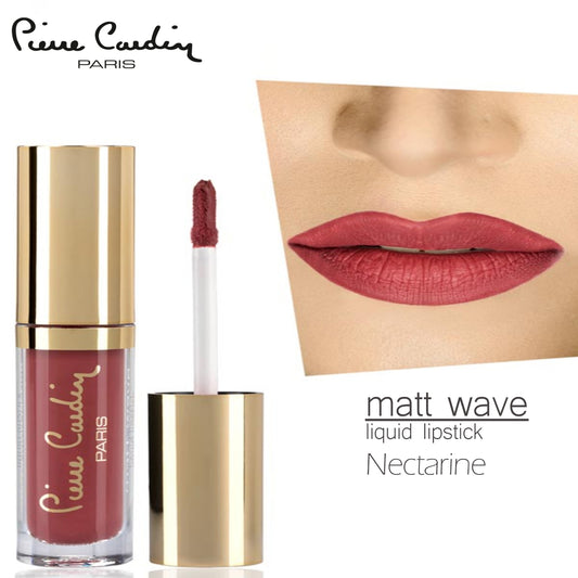 Pierre Cardin Matt Wave Liquid Lipstick – Ultra Long Lasting  Nectarine 925 - 5 ml