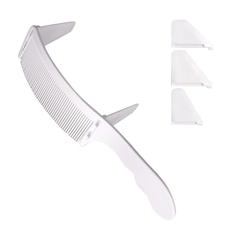 Professional Hair Positioning Comb with Angle Attachments