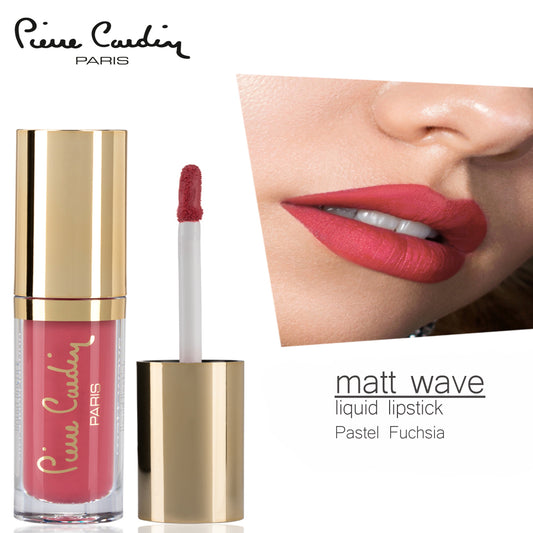 Pierre Cardin Matt Wave Liquid Lipstick – Ultra Long Lasting  Pastel Fuchsia 635 - 5 ml
