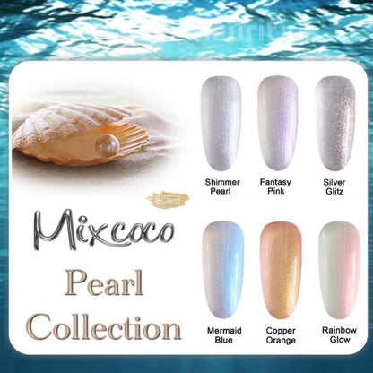 Mixcoco Vernis Semi-Permanent 15 ml | Collection Perle | Rainbow Glow