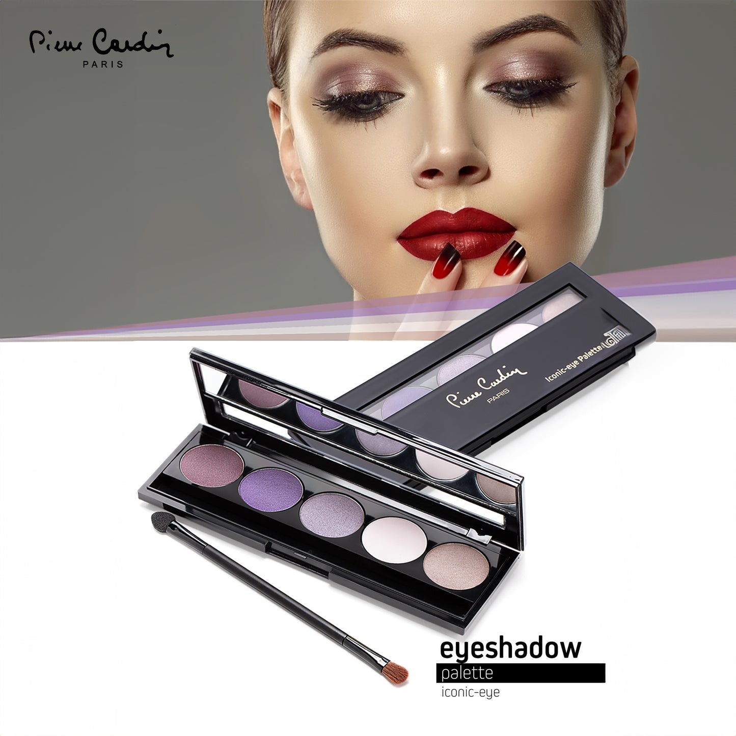 Pierre Cardin Palette emblématique fard à paupières Kiss And Tell 416