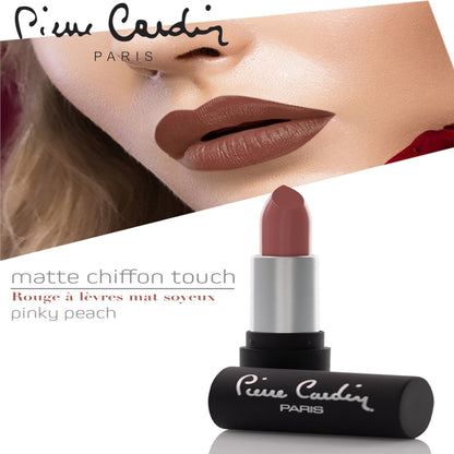Pierre Cardin Matte Chiffon Touch Lipstick  Pinky Peach 183 - 4 gr
