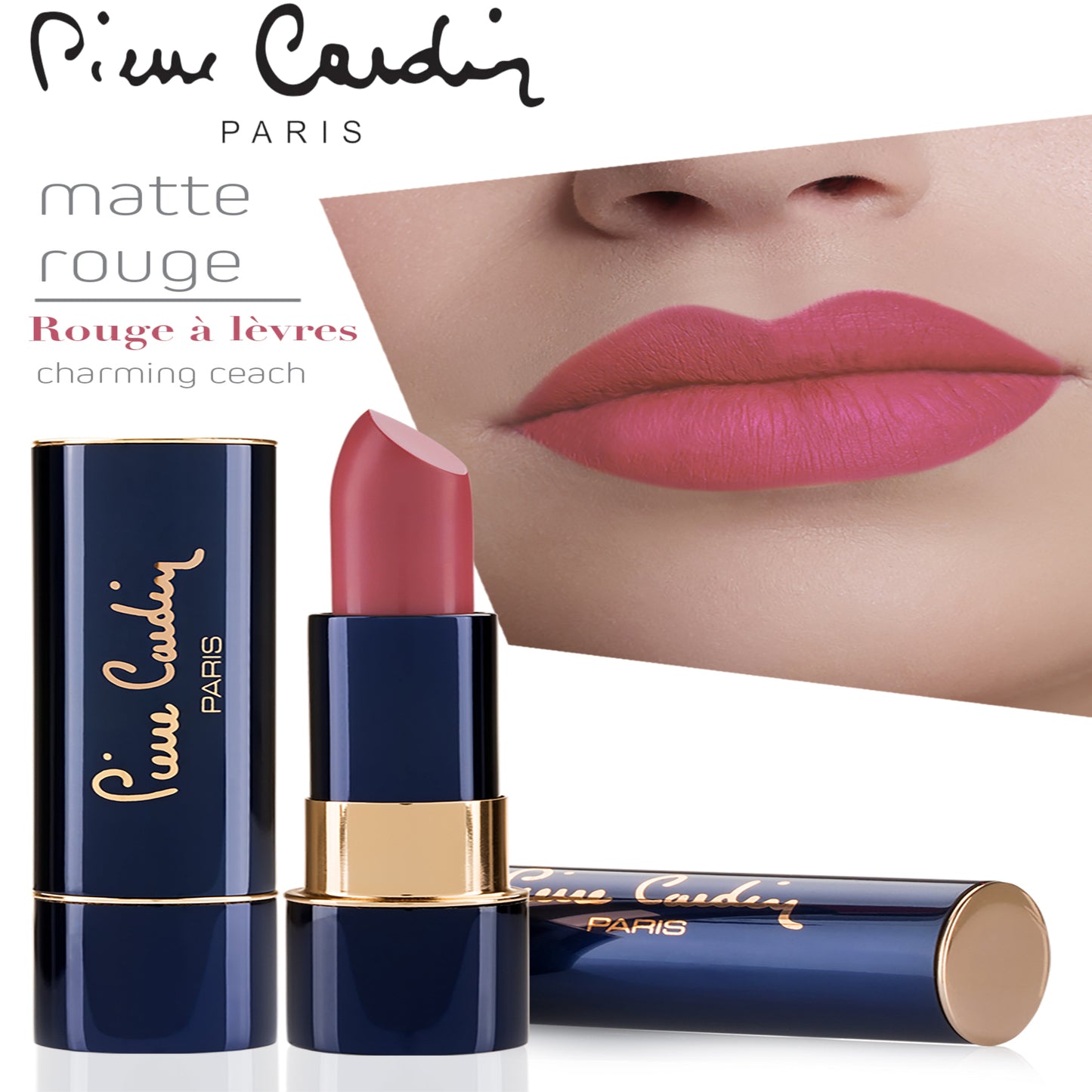 Pierre Cardin Matte Rouge Charming Peach 445 - 4,3 gr
