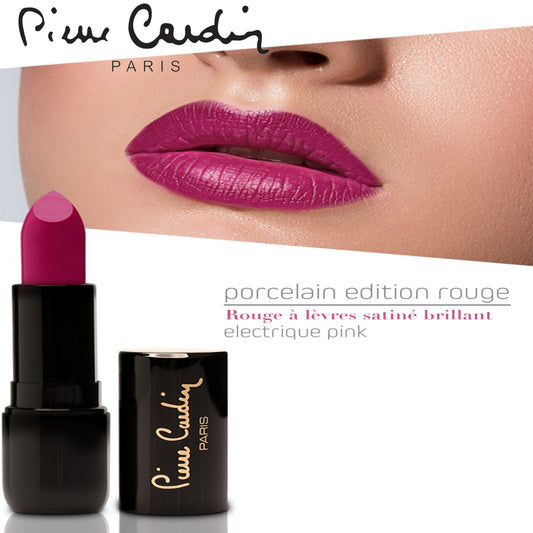 Pierre Cardin Porcelain Edition Lipstick  Electrique Pink 226 - 4 gr