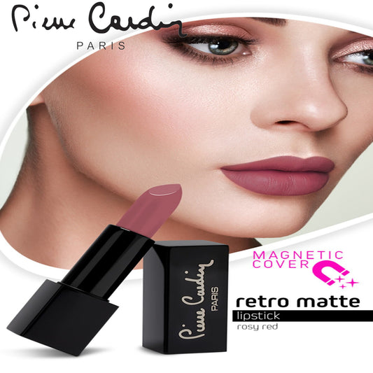 Pierre Cardin Retro Matte Lipstick  Rosy Red 139 - 4 gr