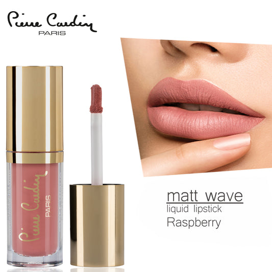 Pierre Cardin Matt Wave Liquid Lipstick – Ultra Long Lasting  Raspberry 435 - 5 ml