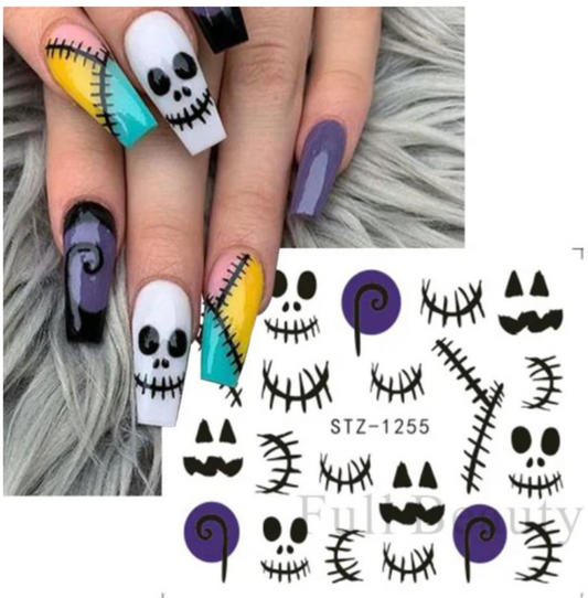 Nail Art Sticker | Halloween | STZ-1255