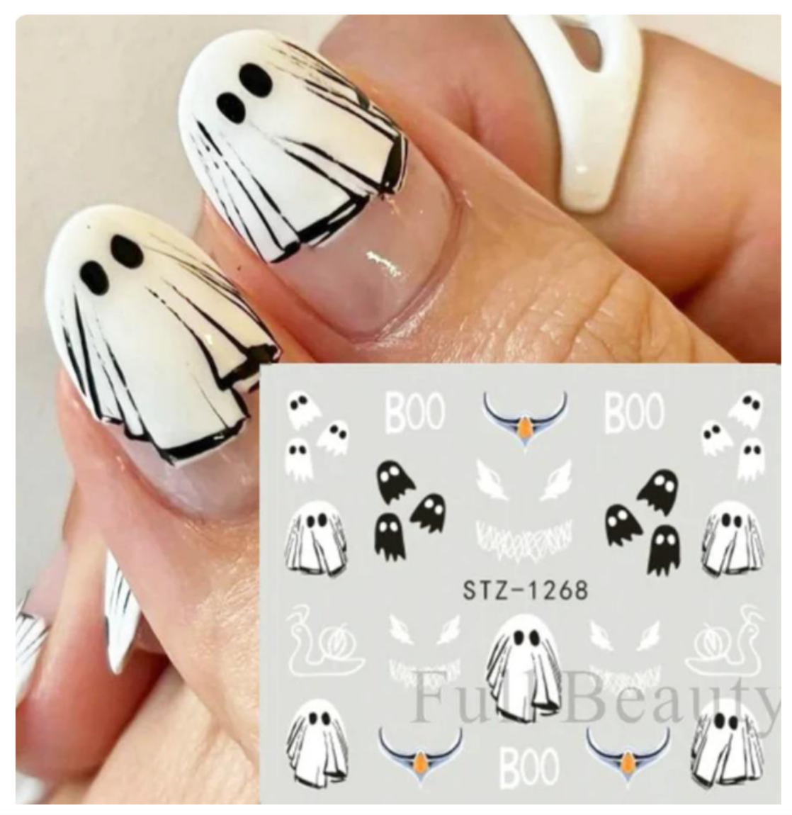 Nail Art Sticker | Halloween | STZ-1268