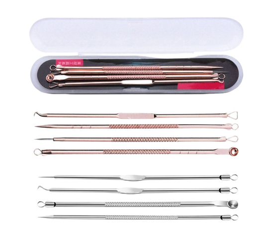 Blackhead Remover/Pimple Comedone Extractor Tool 4 pcs Set