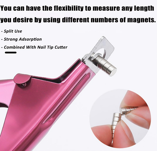 Adjustable Length Magnets for Nail Tip Cutter