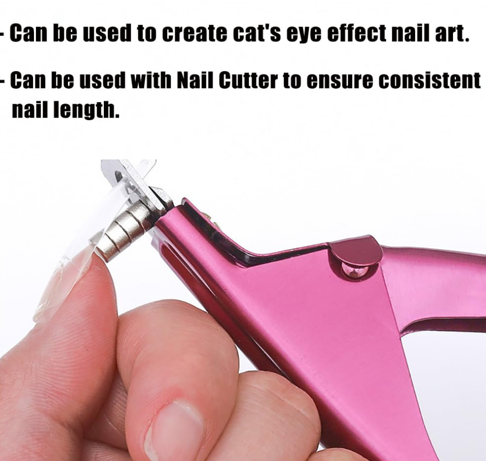 Adjustable Length Magnets for Nail Tip Cutter