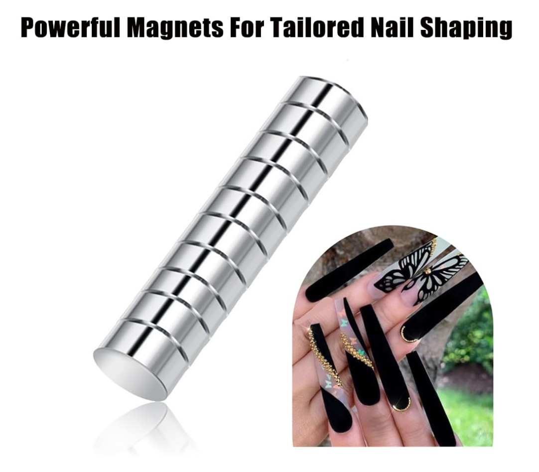 Adjustable Length Magnets for Nail Tip Cutter
