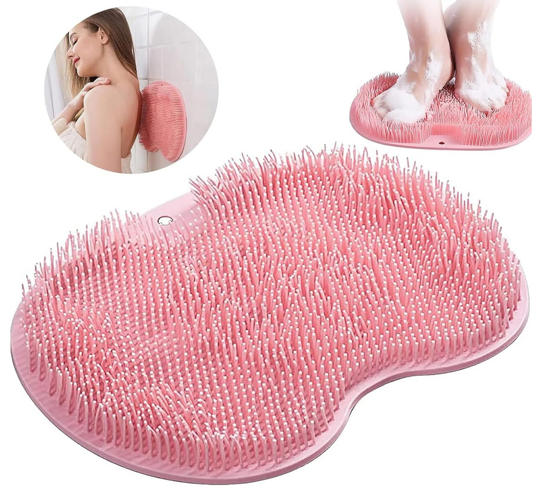 Soft Silicone Foot Scrubbing & Massage Mat