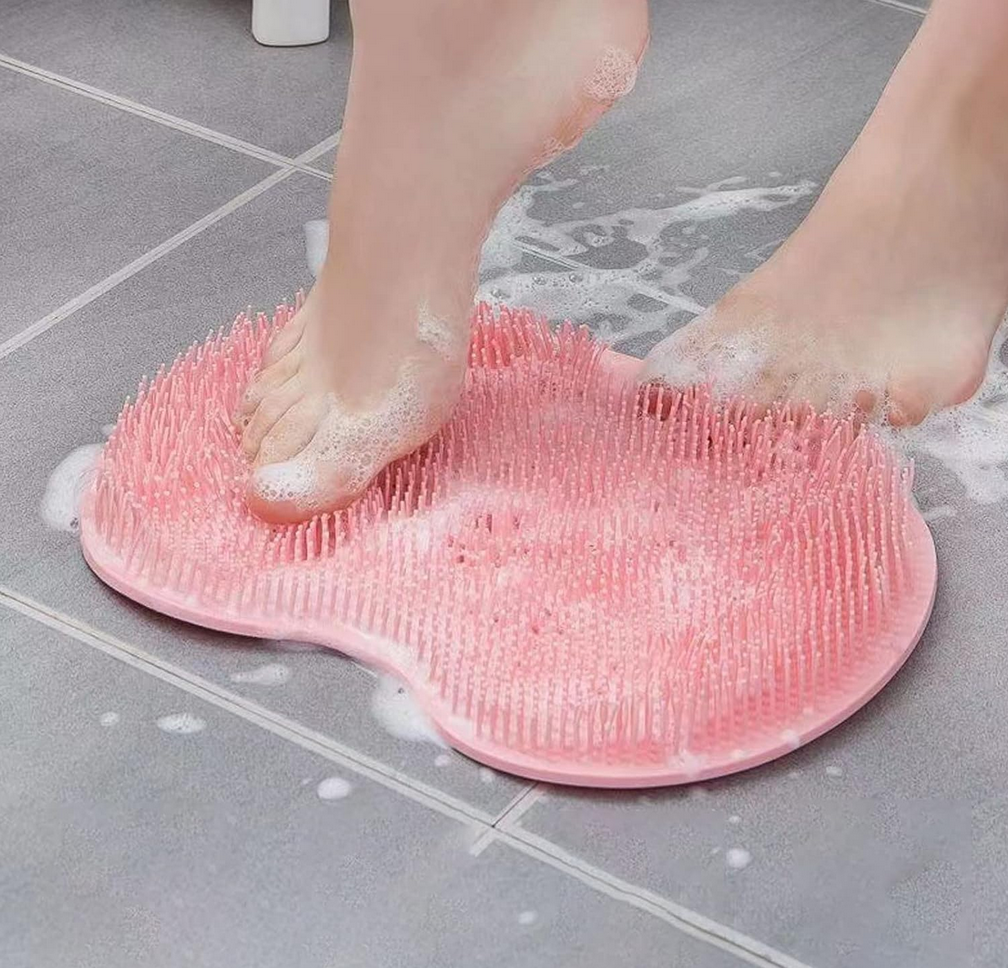 Soft Silicone Foot Scrubbing & Massage Mat
