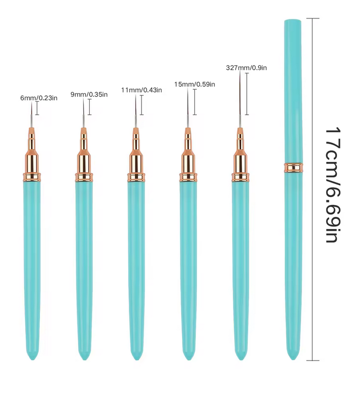 Professional Nail Art Liner Brush Set