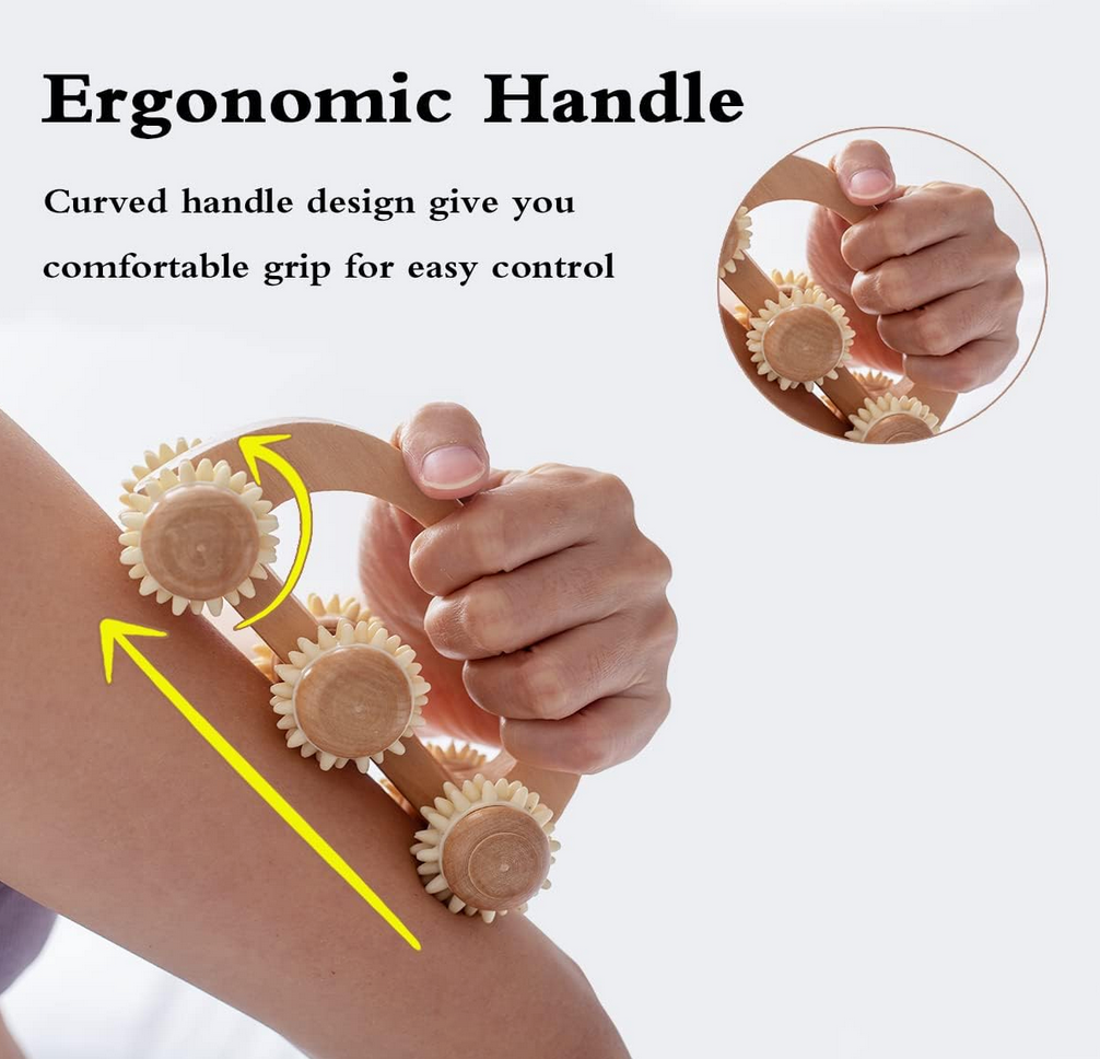 Maderotherapy Full Body Massage Roller | 6 Wheels