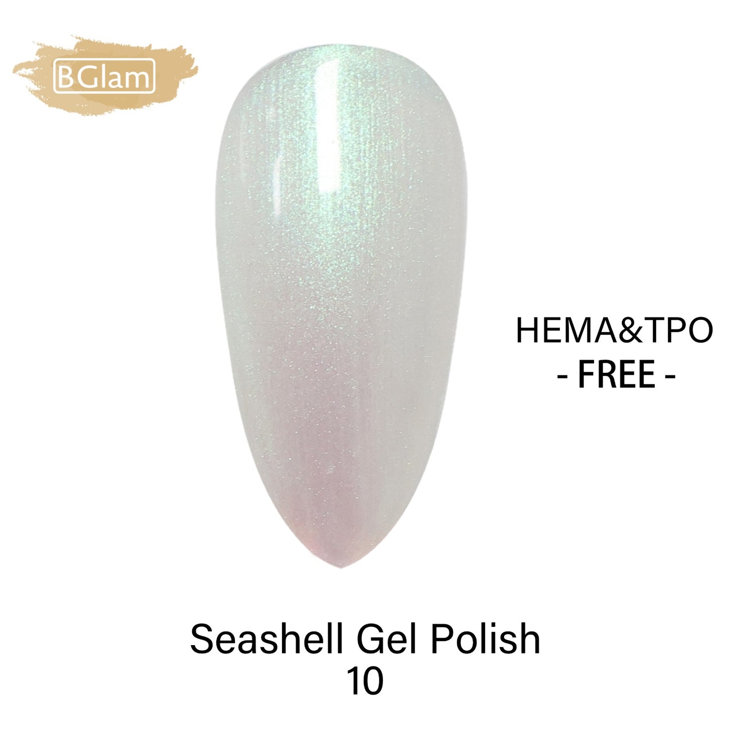 BGLAM Gel Polish 15ml | Seashell 10