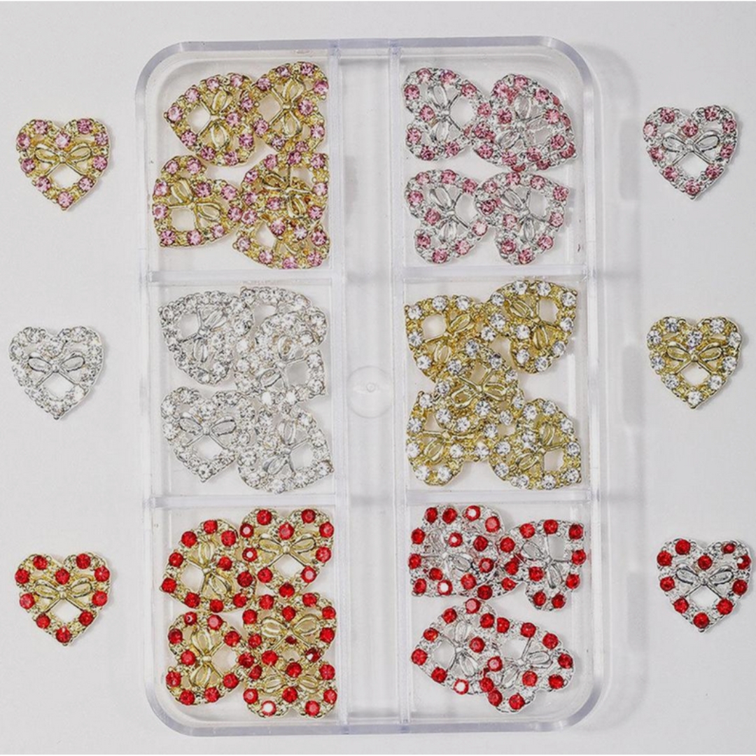 3D Nail Art Jewelry | Heart Set | 09