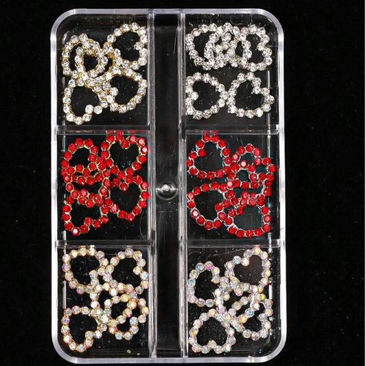 3D Nail Art Jewelry | Heart Set | 11