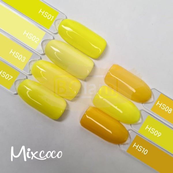 Mixcoco Soak-Off Gel Polish 15ml | True Color Yellow #024 (HS 01)
