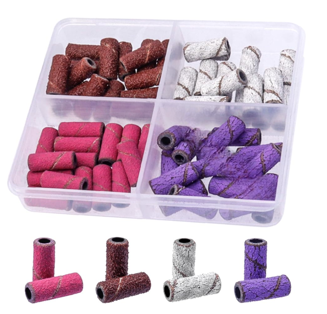 Nail Drill Sanding Bands Kit | 60 PCS