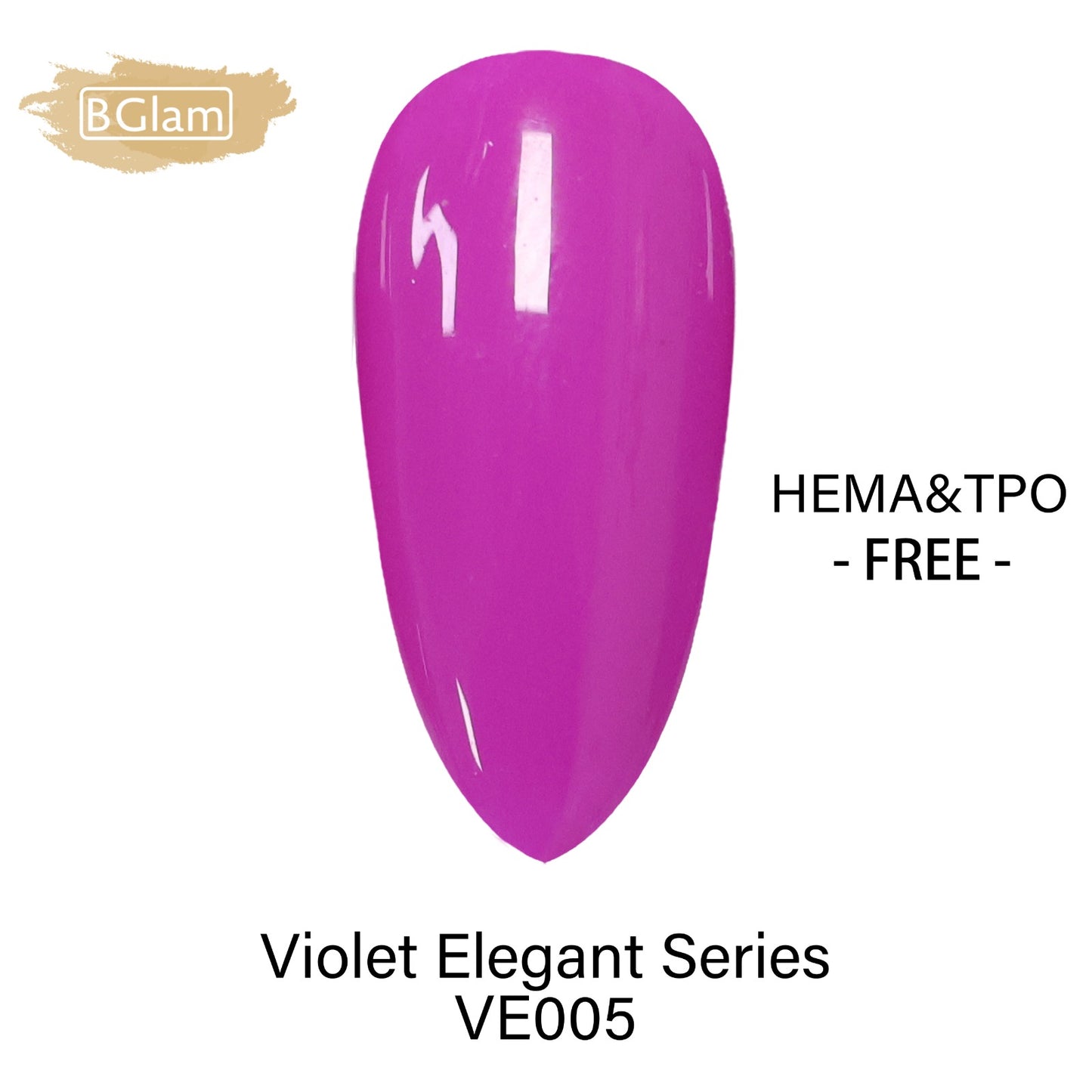 BGLAM Gel Polish 15ml | Violet | VE005