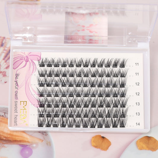 EMEDA DIY Lashes | D013 | 7 Rows | Mixed 11-14mm