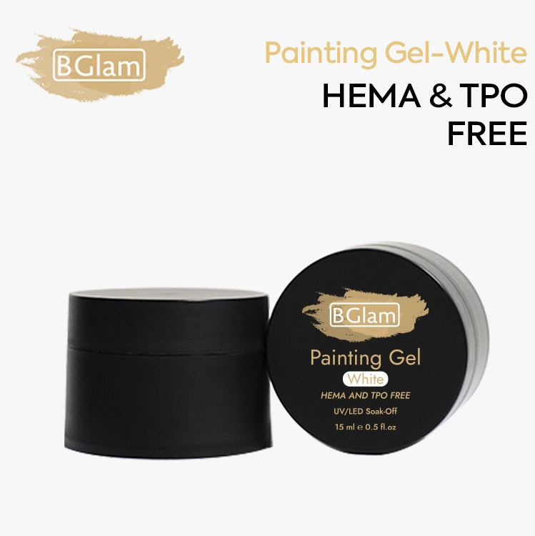 BGLAM Painting Gel | White | 15ml