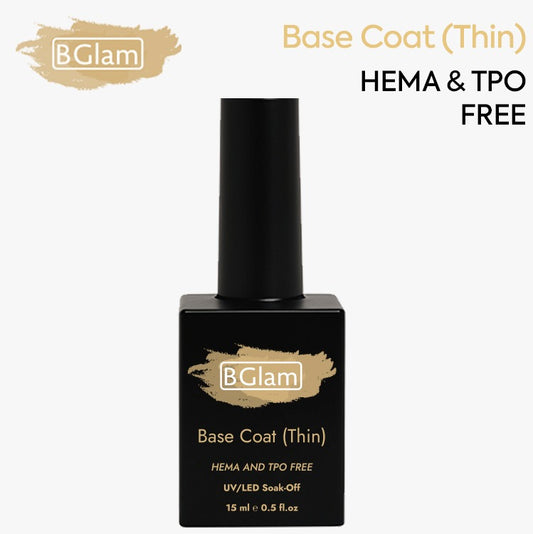 BGLAM Base Coat | Thin | No Wipe | 15ml