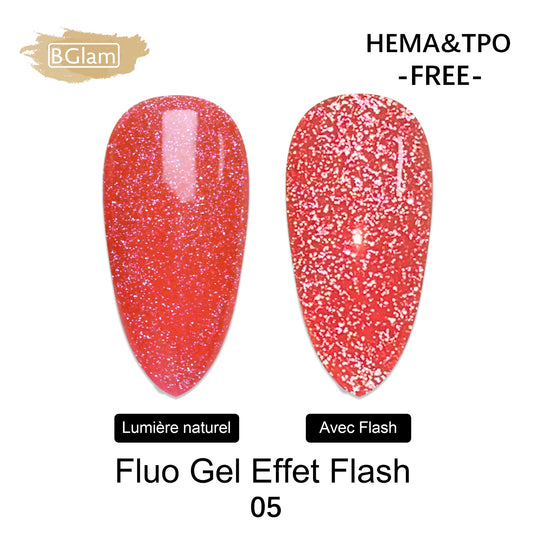 BGLAM Gel polish 15ml | Fluo | Flash Effect 5