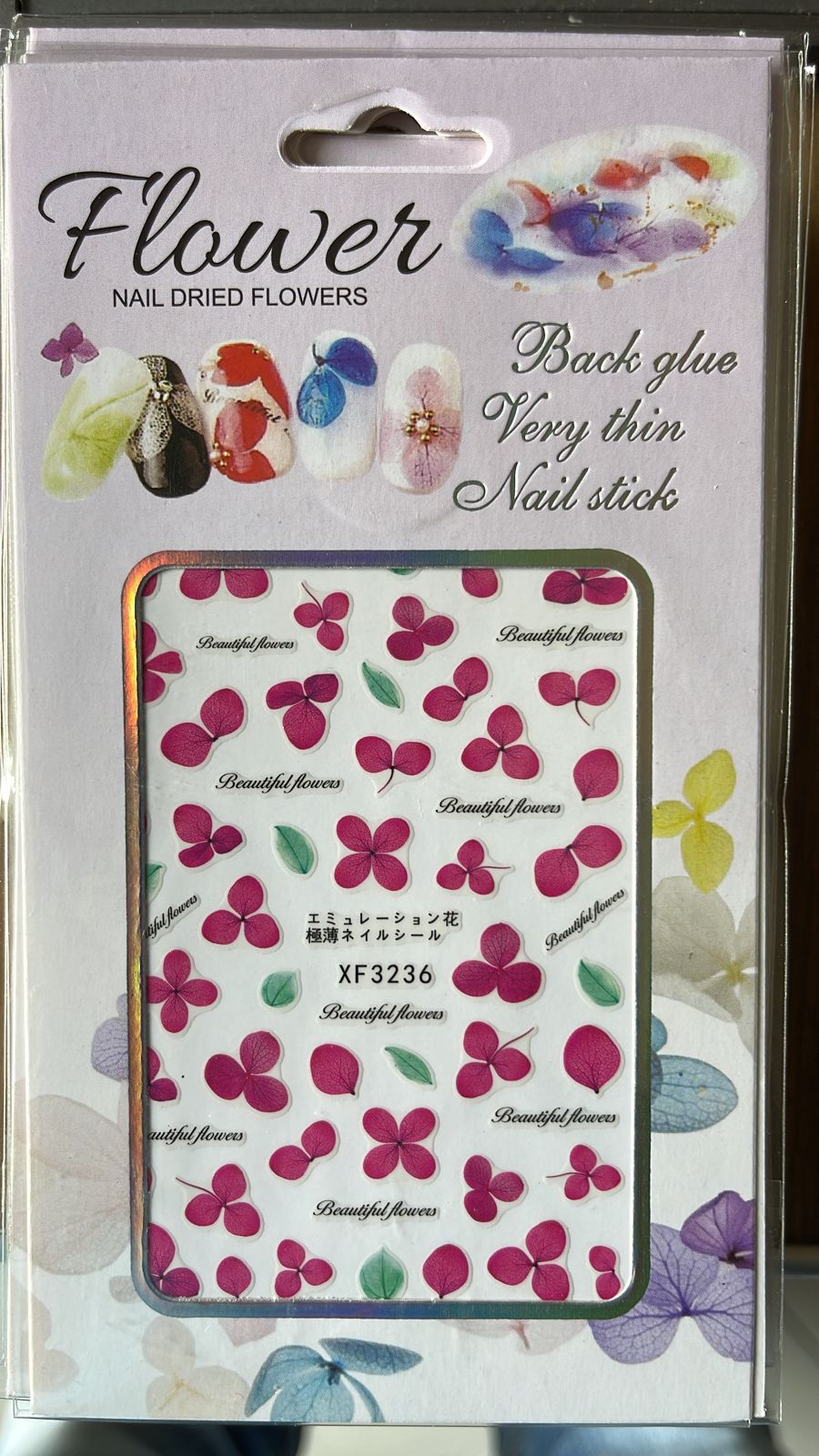 Nail Stickers | Flower | XF3236