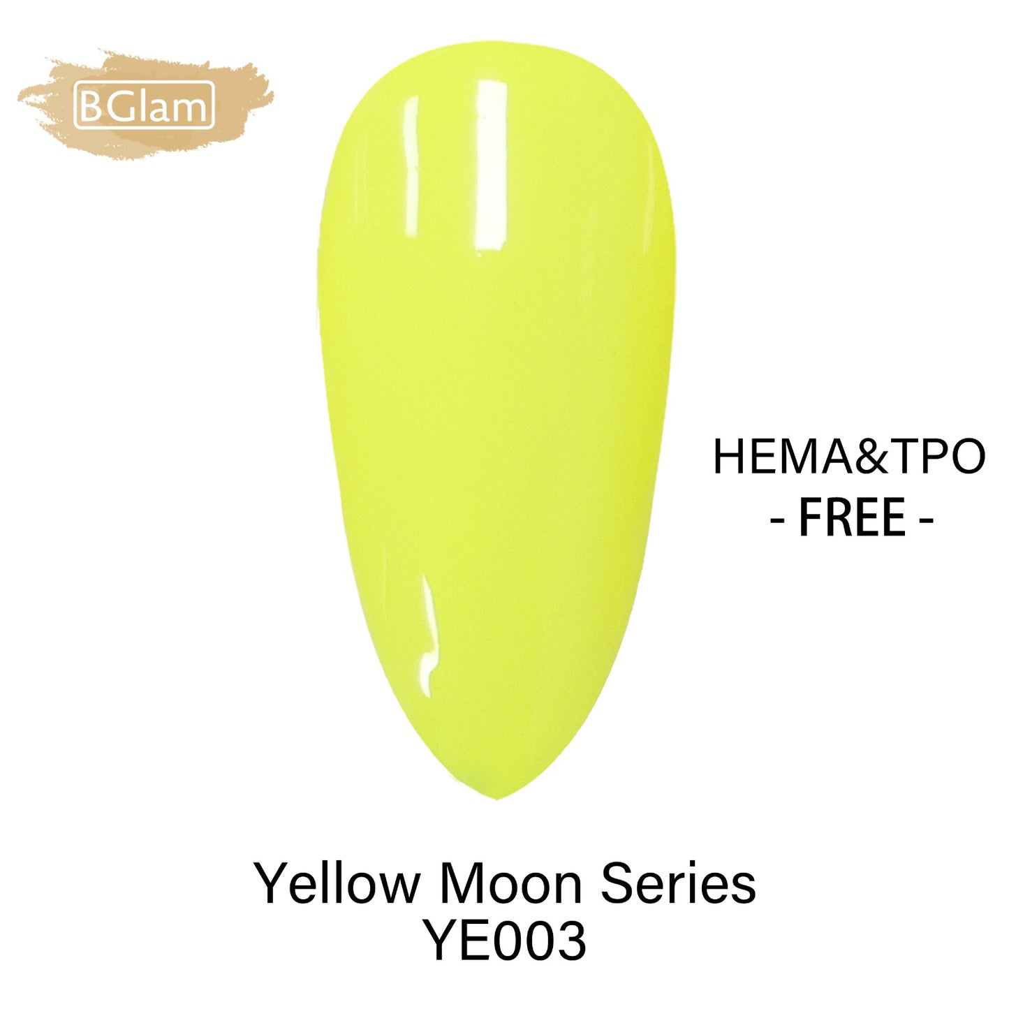 BGLAM Gel Polish 15ml | Yellow 003