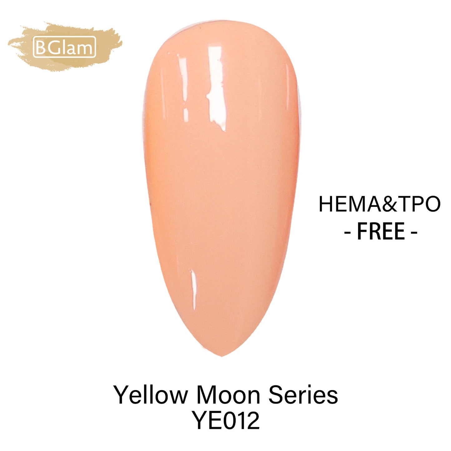 BGLAM Gel Polish 15ml | Yellow 012