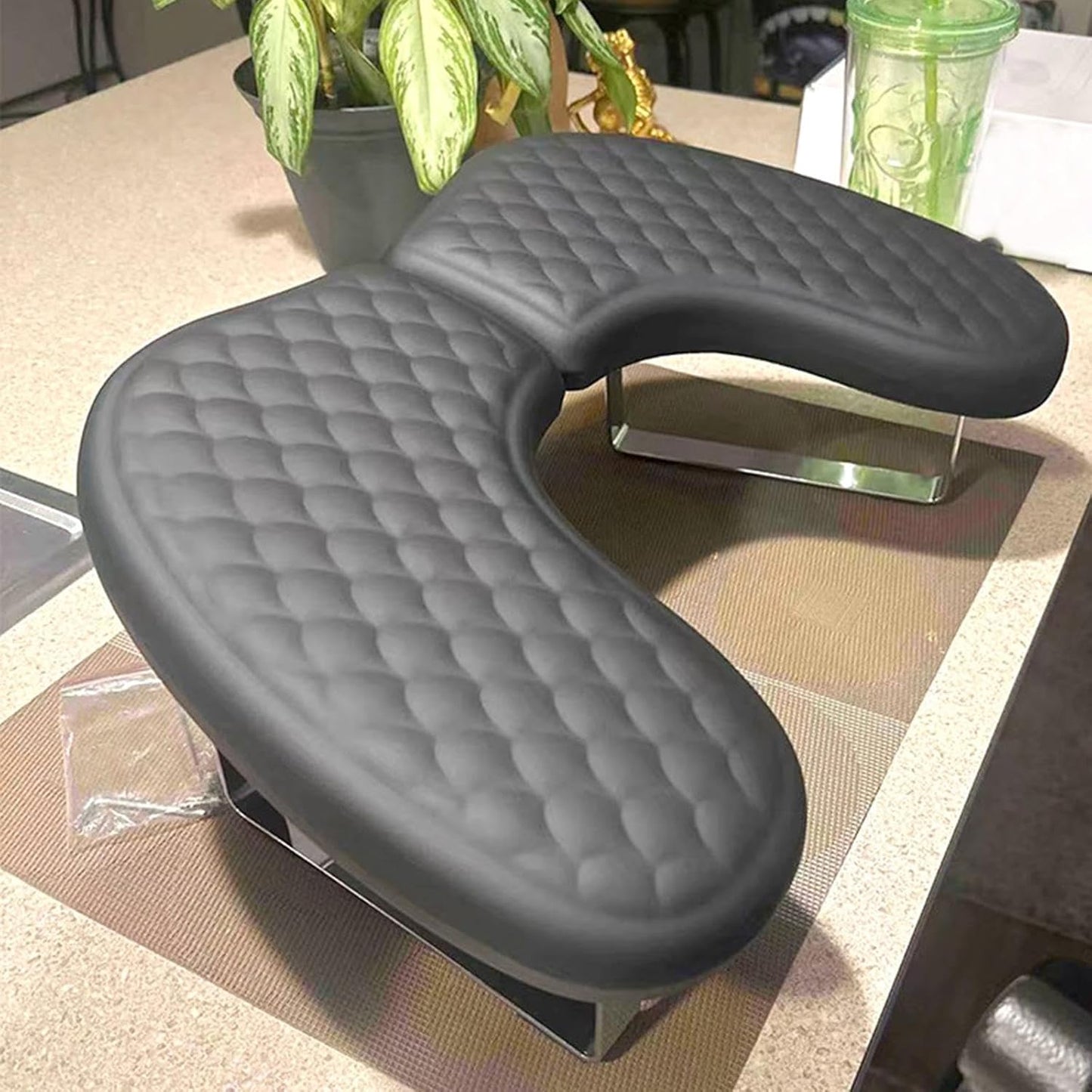 Professional Arm Rest for Manicure | Deluxe Black