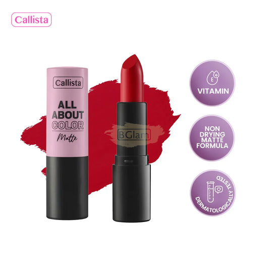 CALLISTA ALL ABOUT COLOR MATTE LIPSTICK 506 Hot Girl Summer Lipstick
