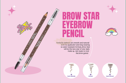 CALLISTA BROW STAR EYEBROW PENCIL 01 Dark Blonde Eyebrow Pencil