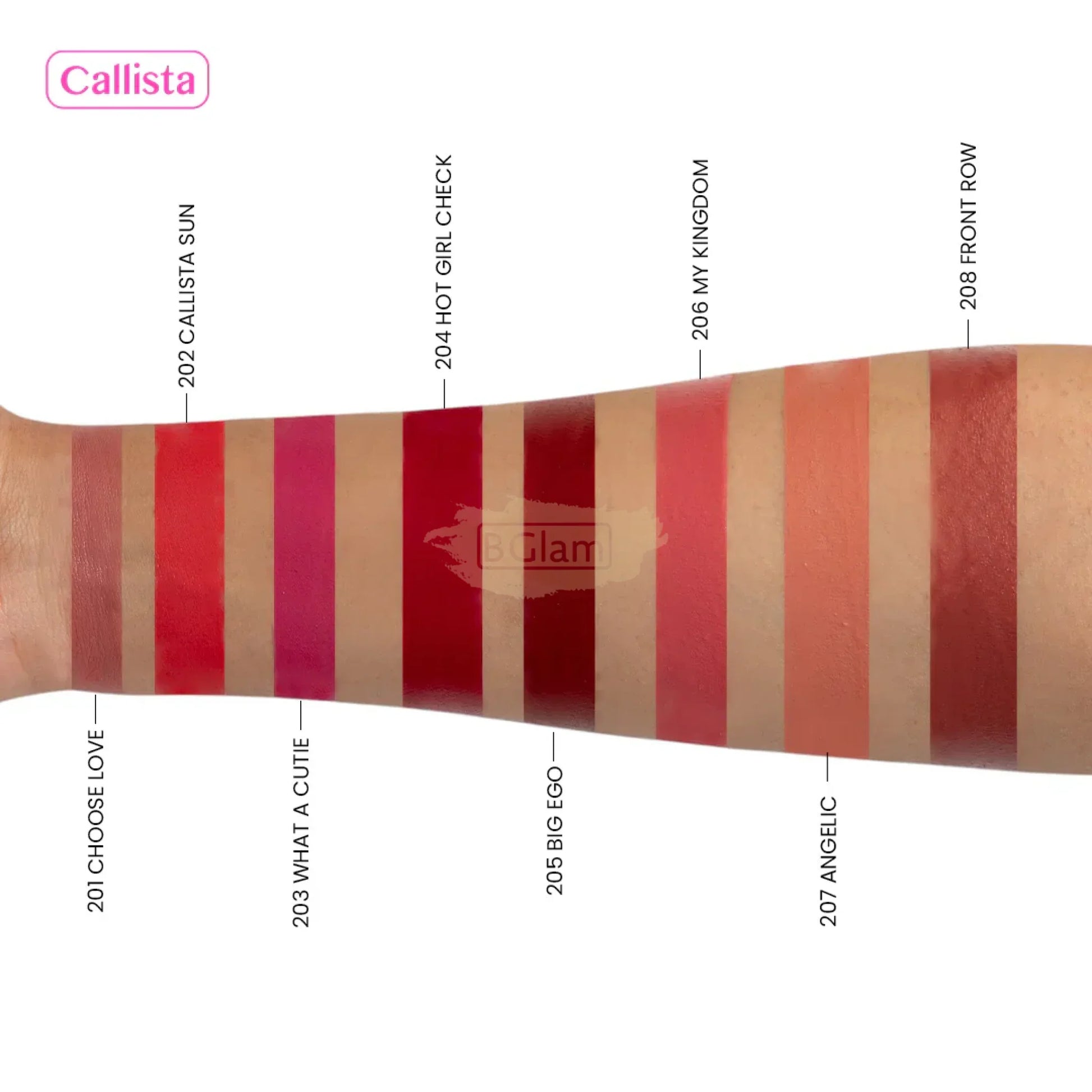 CALLISTA DREAMY MATTE CREAM LIPGLOSS 204 Hot Girl Check Lip Gloss