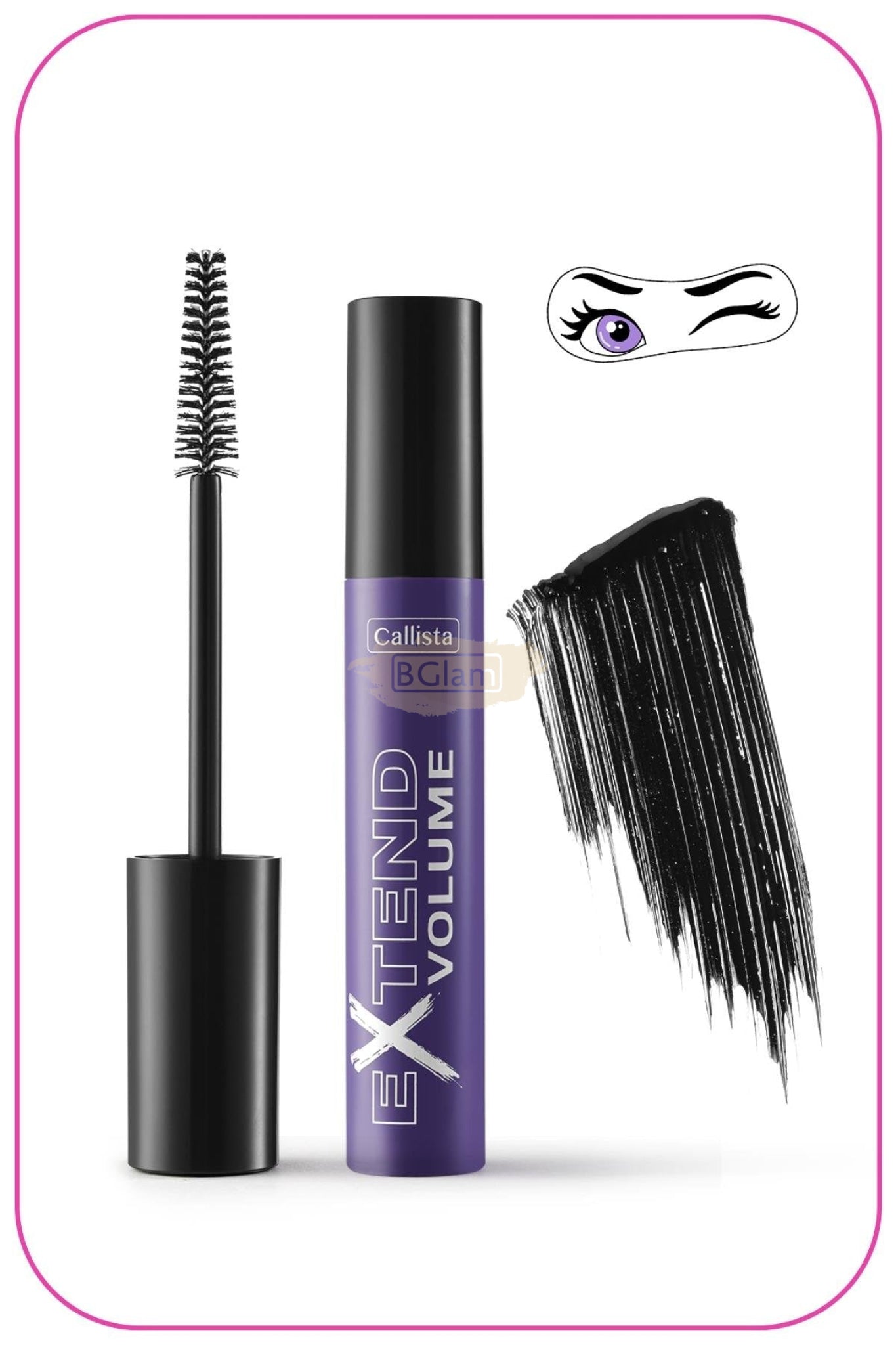 CALLISTA EXTEND VOLUME MASCARA Volume & Length Effect Mascara Black 12ml Mascara