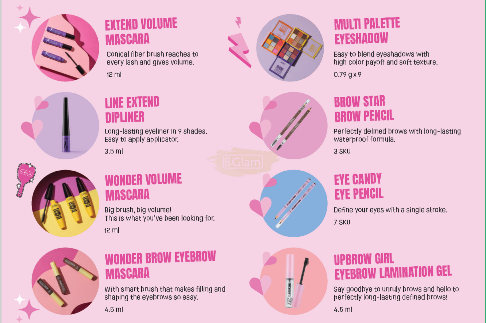 CALLISTA EXTEND VOLUME MASCARA Volume & Length Effect Mascara Black 12ml Mascara