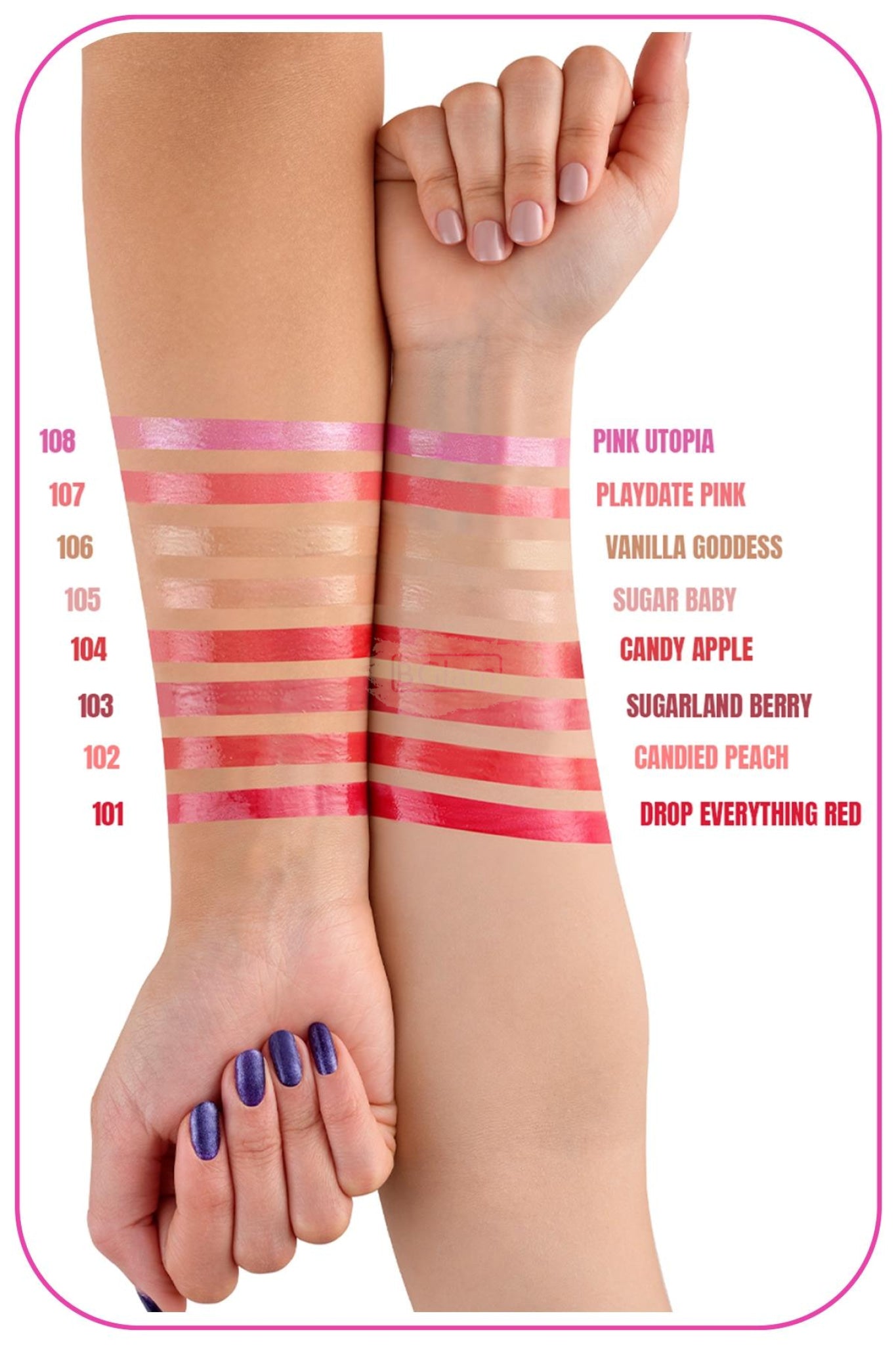 CALLISTA VIVID SHINE LIPGLOSS 104 Candy Apple Lip Gloss