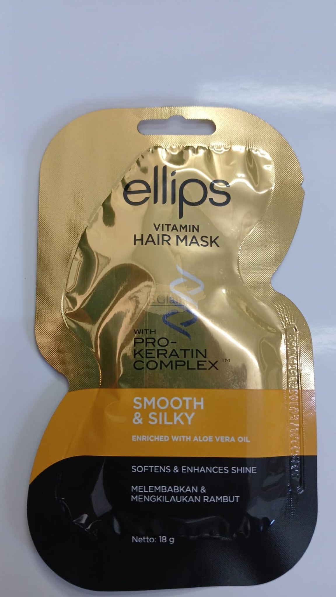 ELLIPS Hair Mask Keratin Smooth & Silky 18g Keratin Treatment