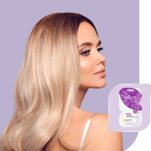 ELLIPS Hair Mask Moroccan Nutri Color 20g Intensive Hair Mask