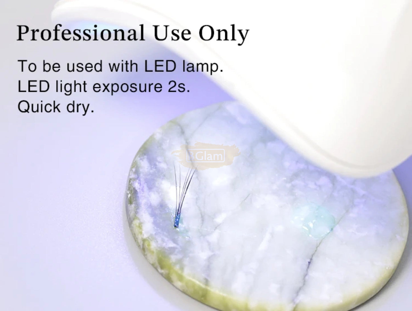 EMEDA UV LED Eyelash Extension Glue 5ml | Fast 1-2s Dry