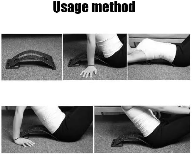 Back Stretcher Pro for Relaxation & Pain Relief | Adjustable Lumbar Support