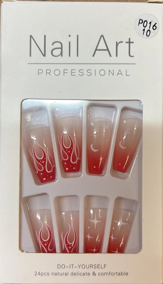 Press On Nails | Faux Ongles P016-10