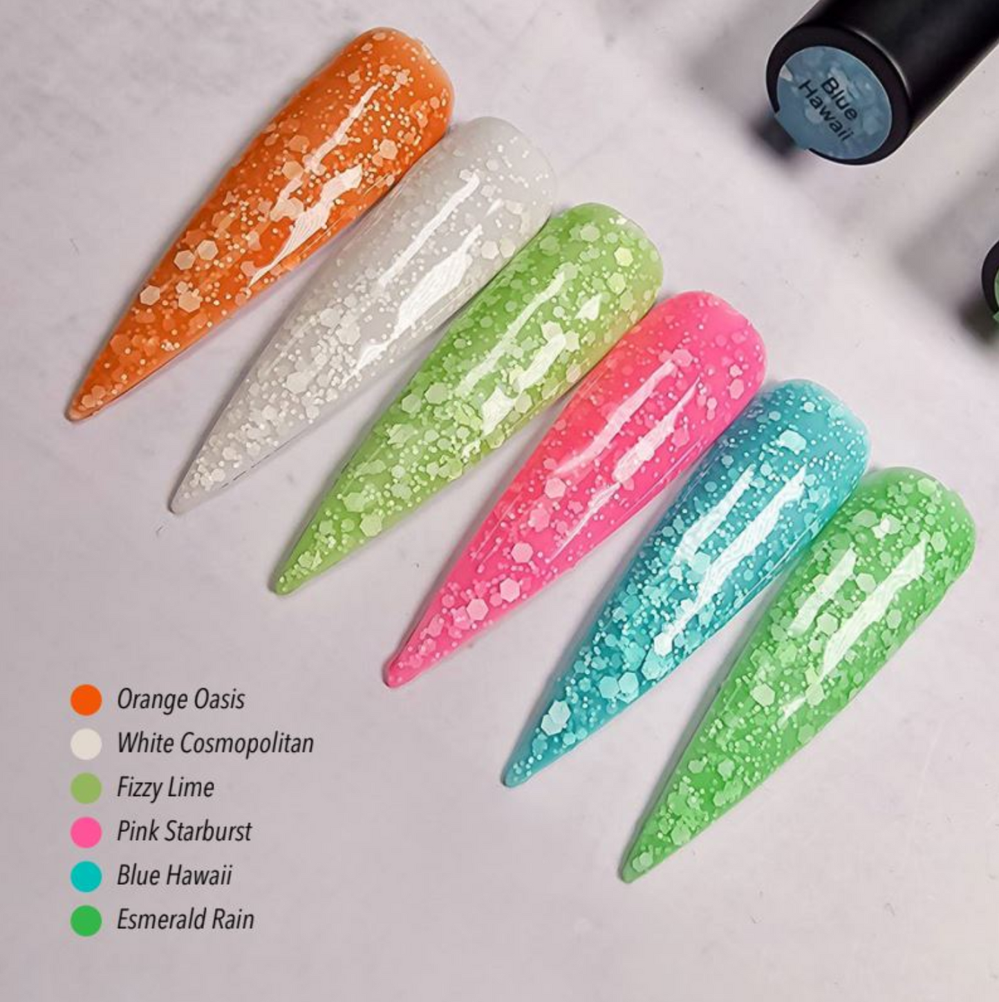 Mixcoco Soak-Off Gel Polish 15ml | Snow Gel Collection | Fizzy Lime