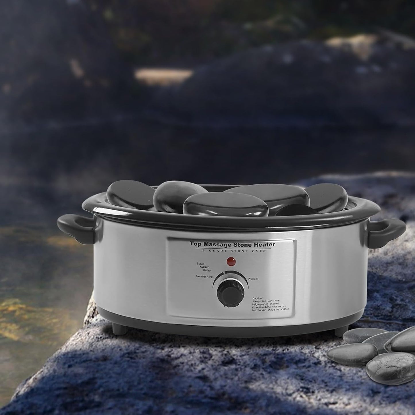 Hot Stone Massage Heater 6 Quart