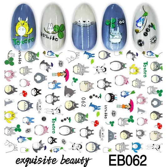 Nail Art Sticker | Mon Voisin Totoro | となりのトトロ | 062