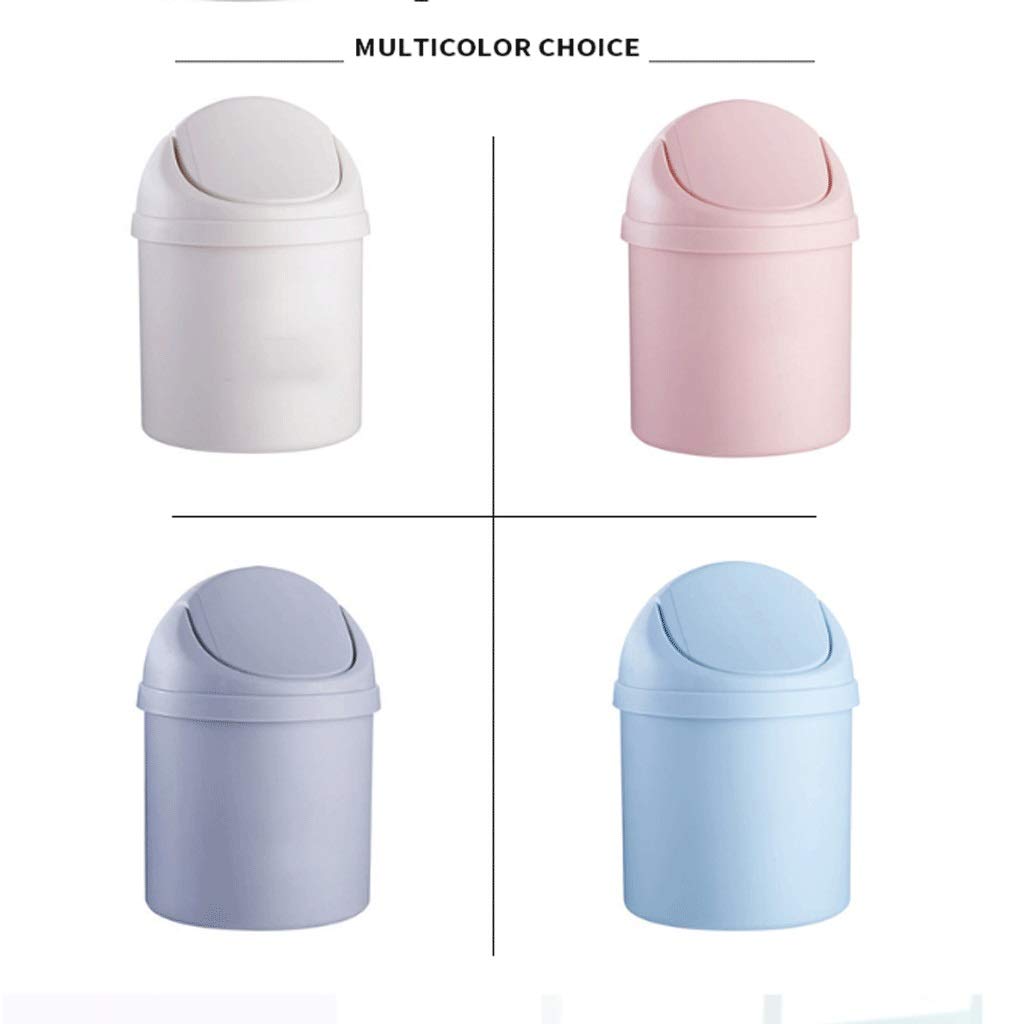 Mini Swing Lid Trash Bin for Beauty Salons
